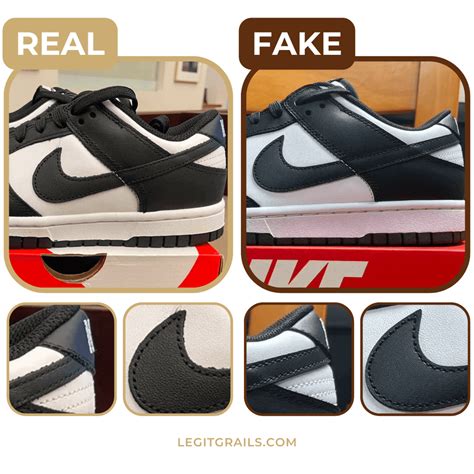 how to spot fake nike pandas|nike dunk panda fake.